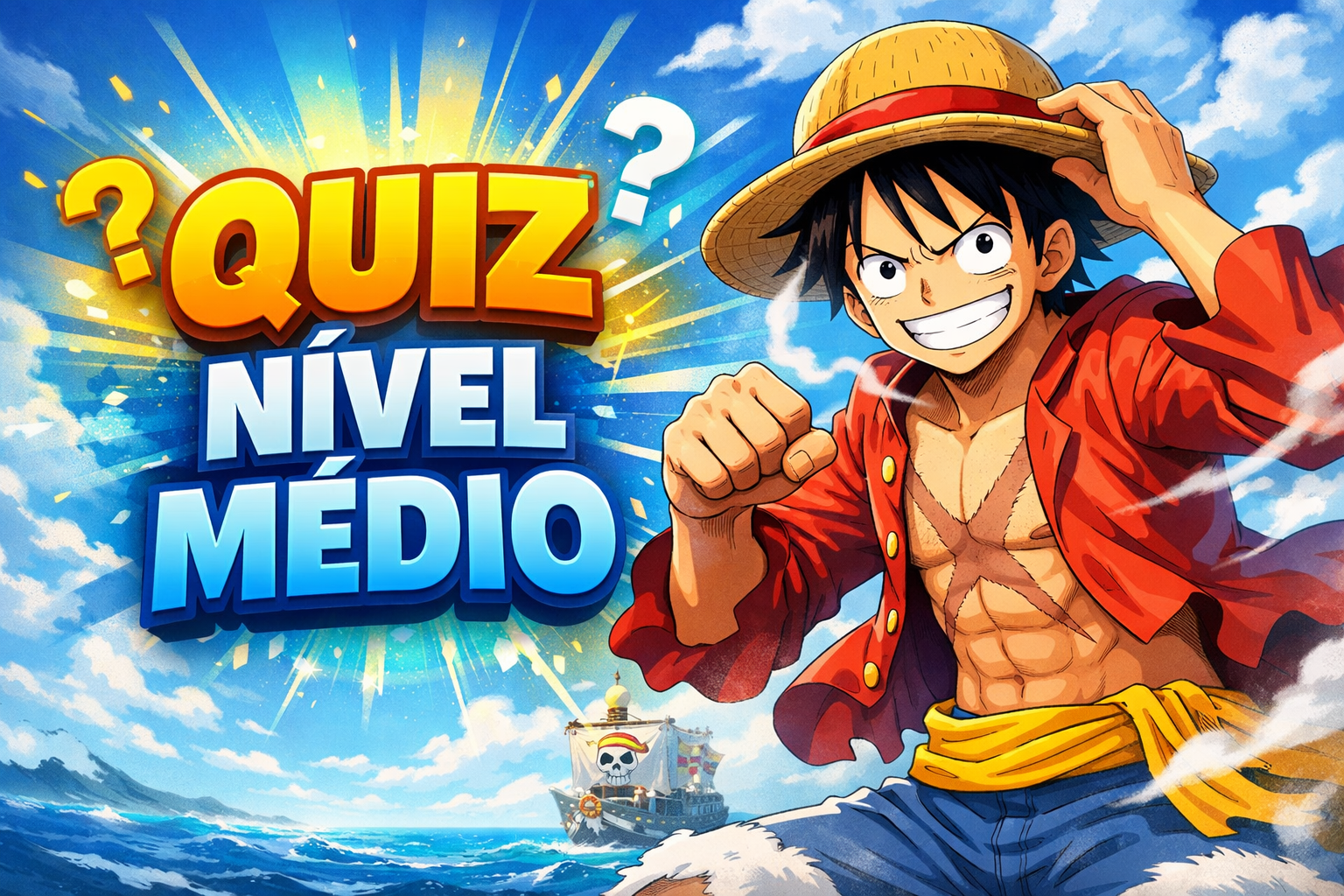 🏴☠️ Quiz do Luffy (One Piece) — Nível MÉDIO