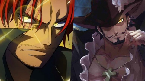 Shanks é mais forte que Dracule Mihawk?