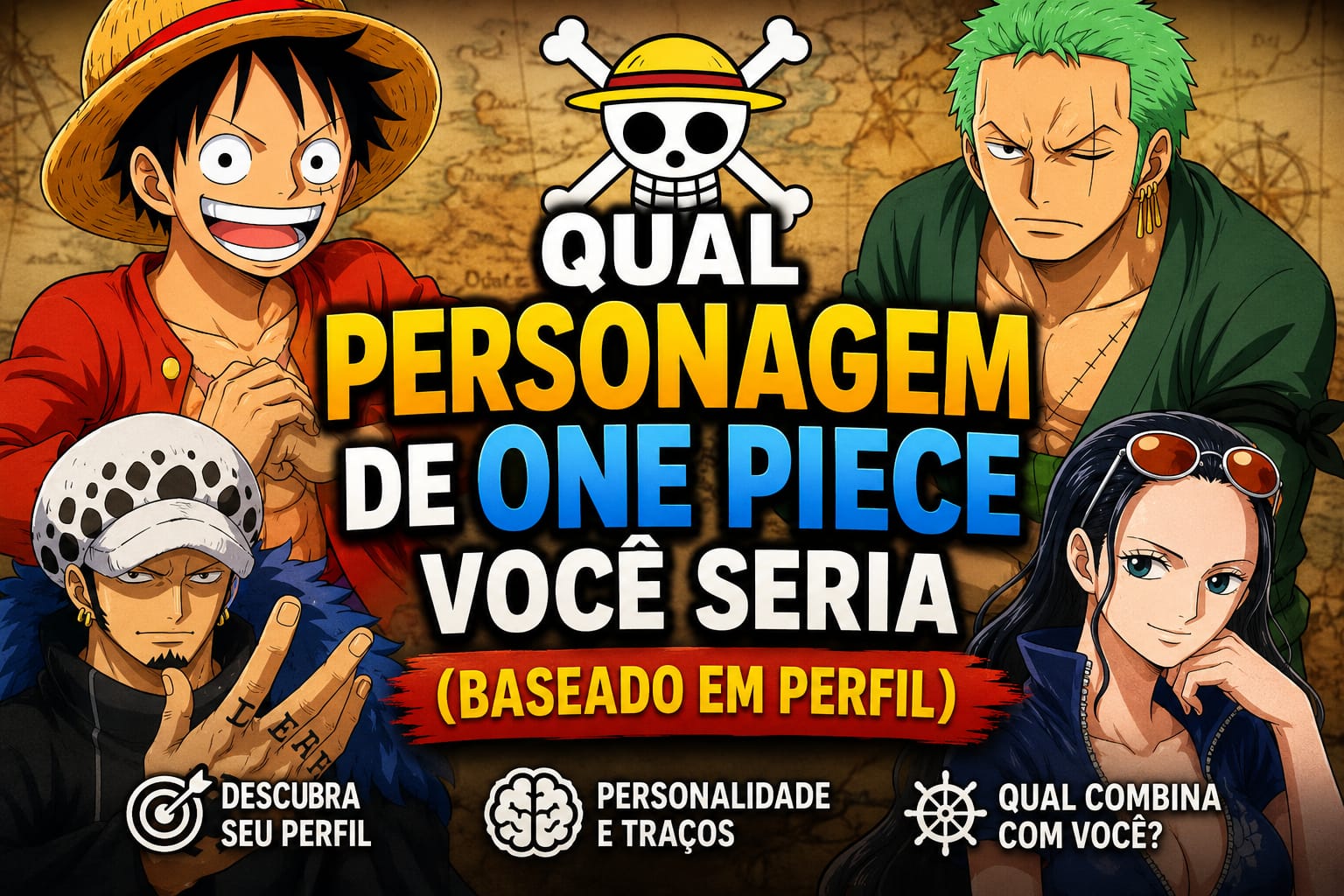 Qual Personagem de One Piece Você Seria
