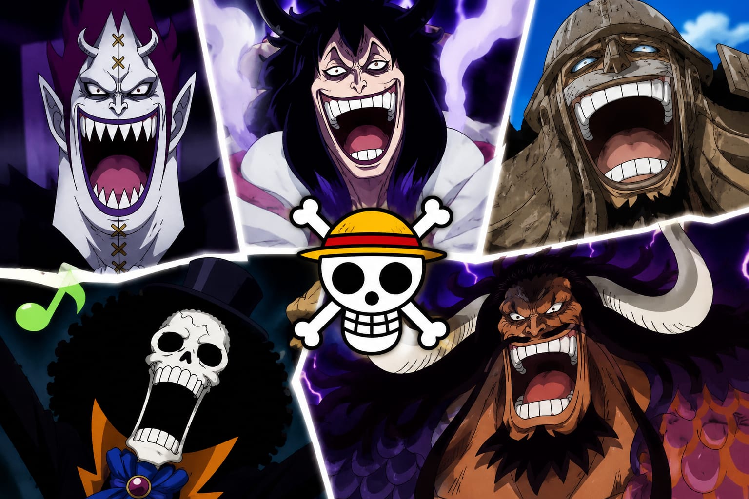 Top 5 Risadas Mais Bizarras de One Piece Part. 1