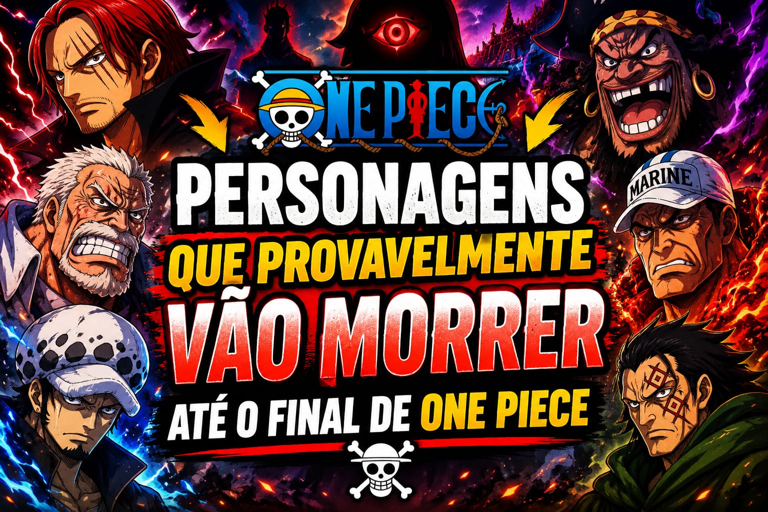 Personagens Que Provavelmente Vão Morrer Até o Final de One Piece