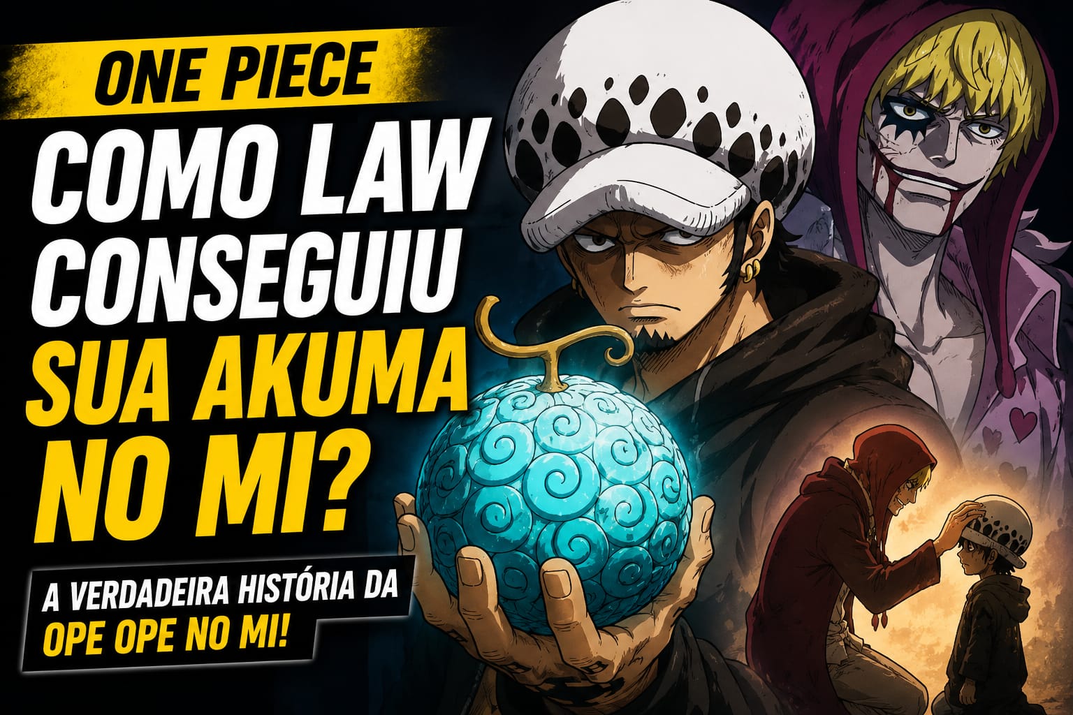 Como Law conseguiu sua Akuma no Mi