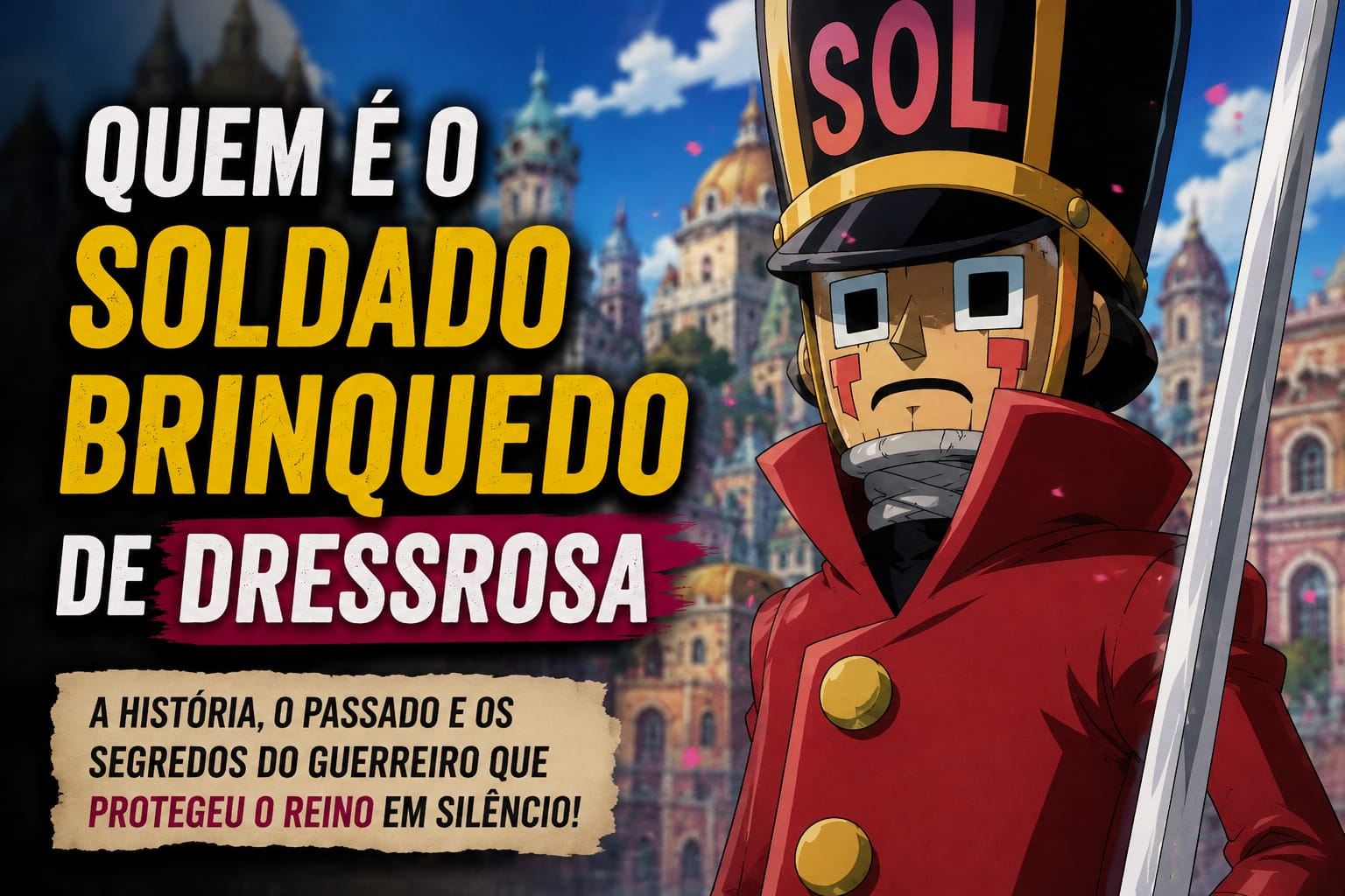 Quem é o Soldado Brinquedo de Dressrosa?