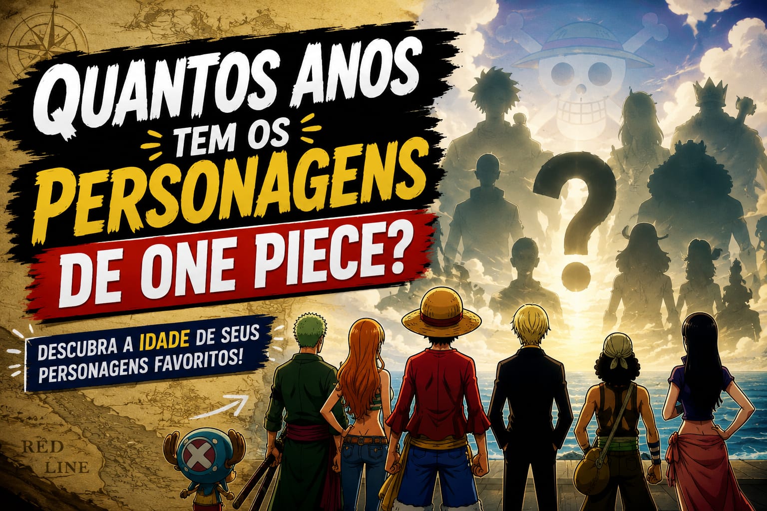 Quantos Anos Tem os Personagens de One Piece