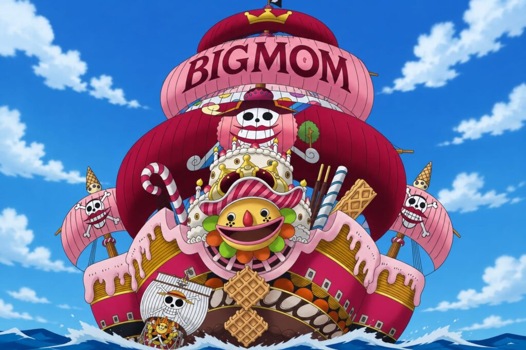 Os Maiores Navios de One Piece 4 Queen Mama Chanter
