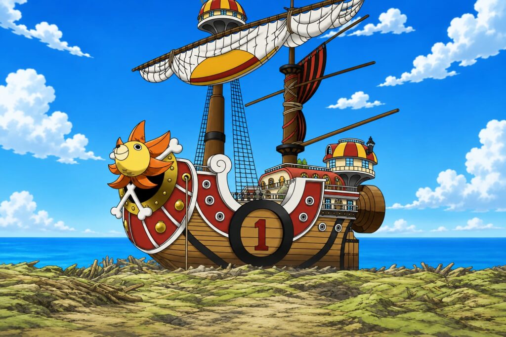 Os Maiores Navios de One Piece 6 Thousand Sunny