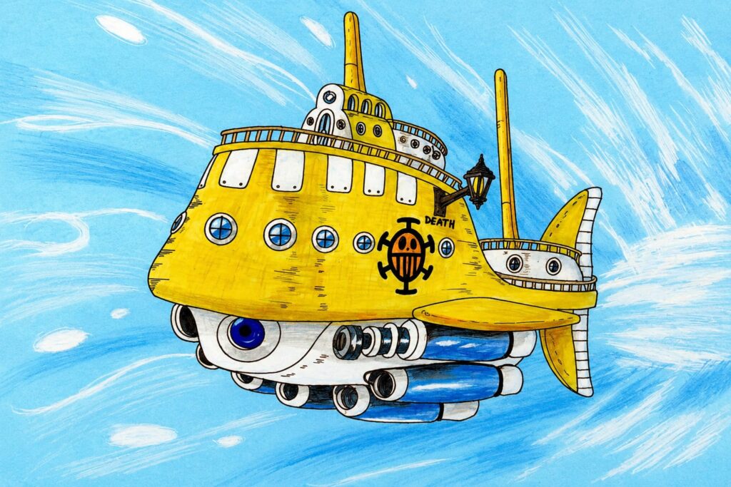 Os Maiores Navios de One Piece 8 Polar Tang