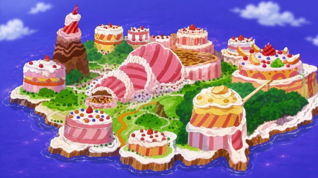 As 5 Ilhas Mais Perigosas de One Piece 2 Whole Cake Island