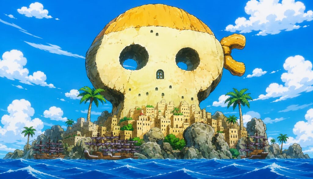 As 5 Ilhas Mais Perigosas de One Piece 4 Hachinosu