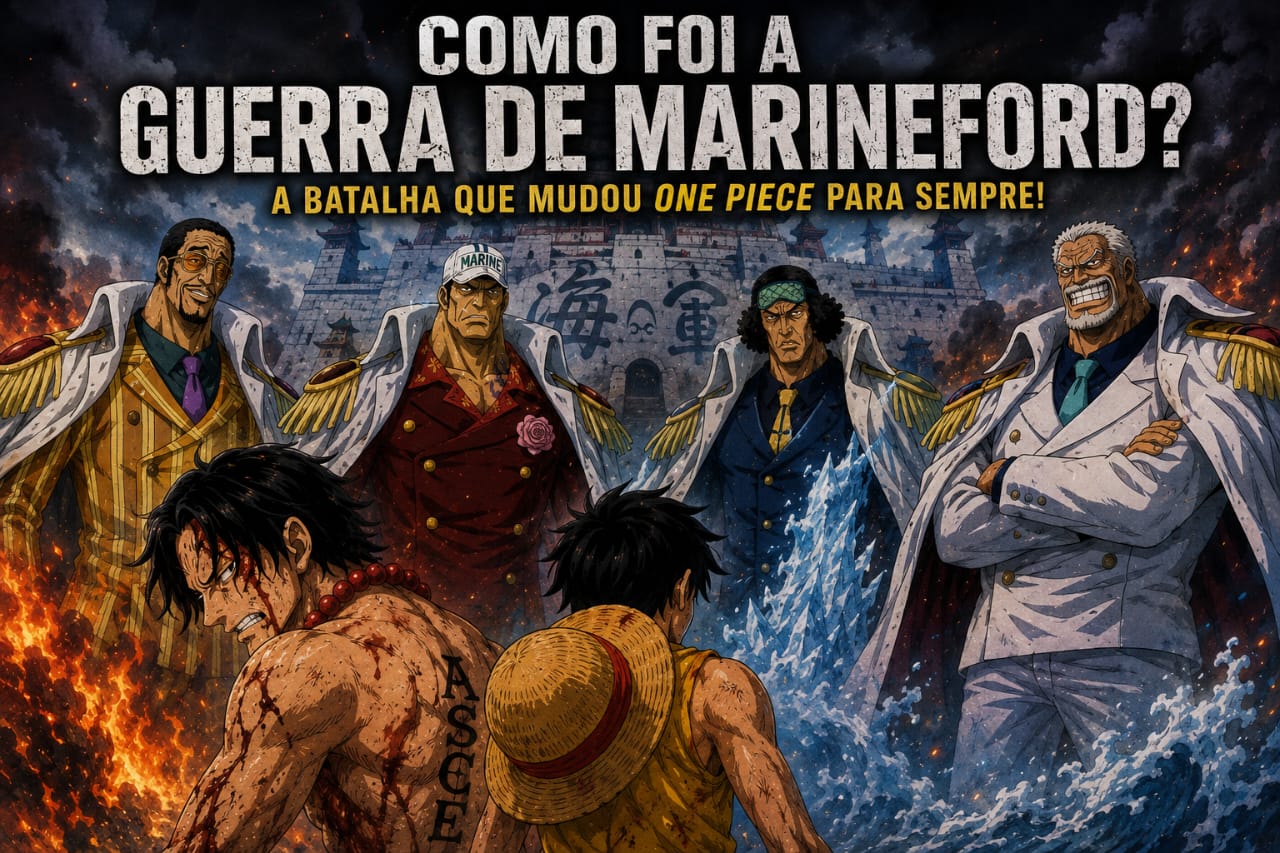Como Foi a Guerra de Marineford?