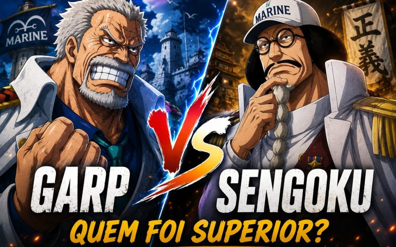Garp VS Sengoku