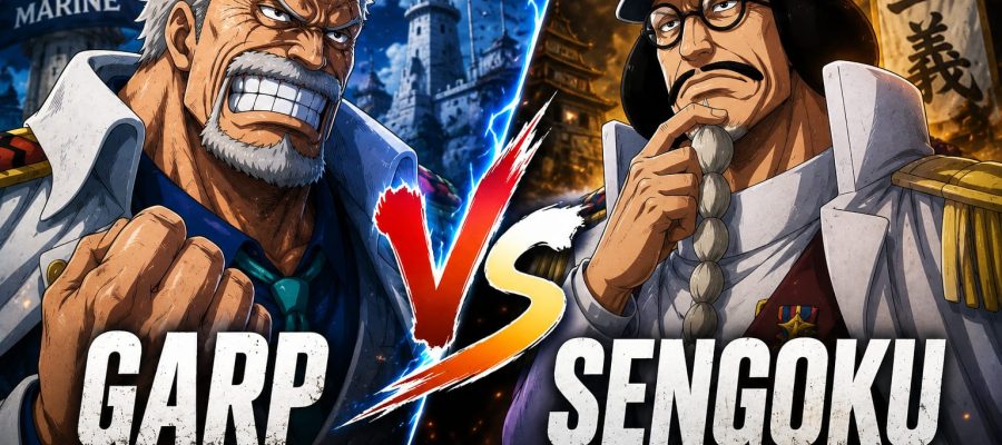 Garp VS Sengoku