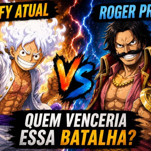Luffy Atual VS Roger Prime