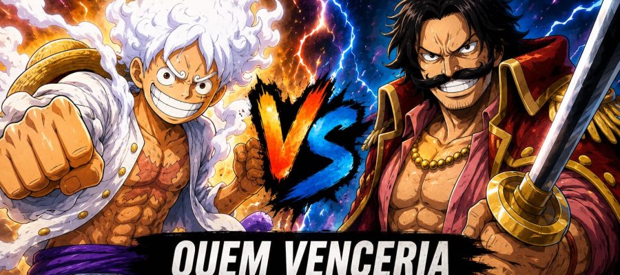 Luffy Atual VS Roger Prime