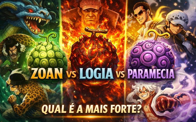 Zoan Logia ou Paramecia: qual é a mais forte?