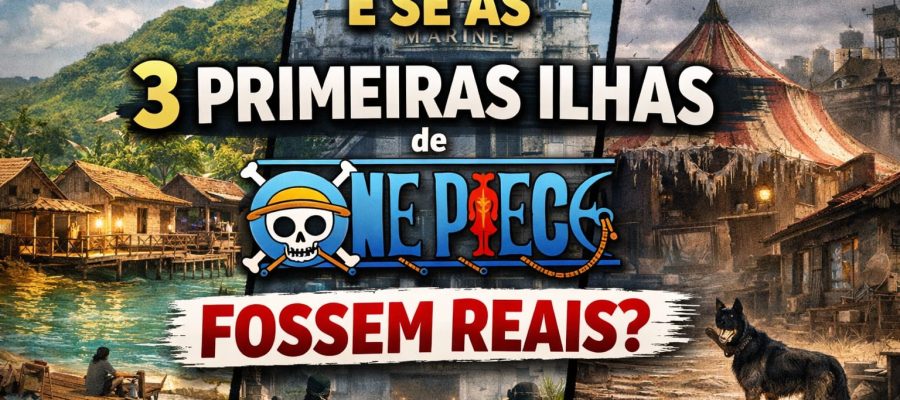 E se as 3 primeiras ilhas de One Piece fossem reais?