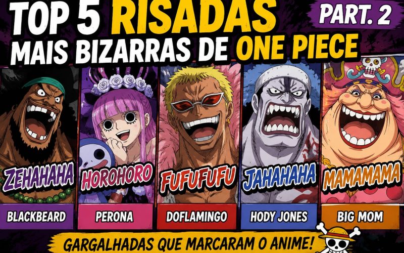 Top 5 Risadas Mais Bizarras de One Piece Part. 2