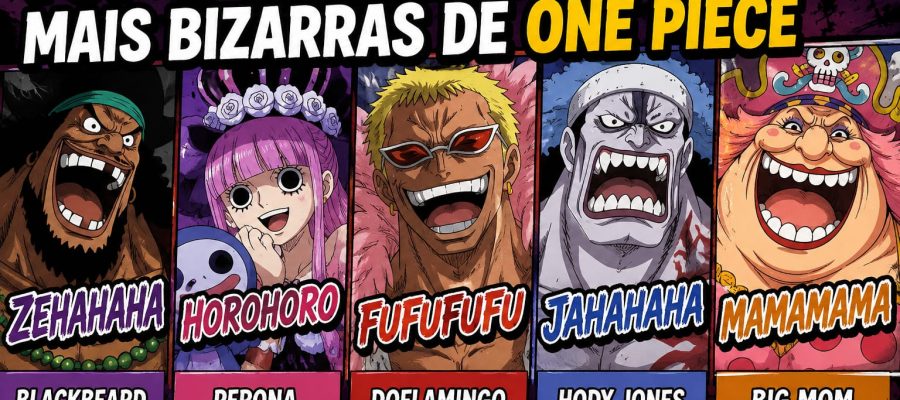 Top 5 Risadas Mais Bizarras de One Piece Part. 2