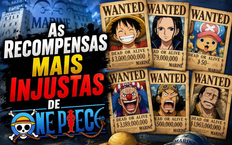 As Recompensas Mais Injustas de One Piece