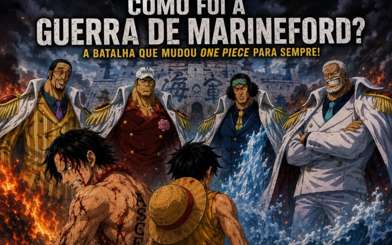 Como Foi a Guerra de Marineford?