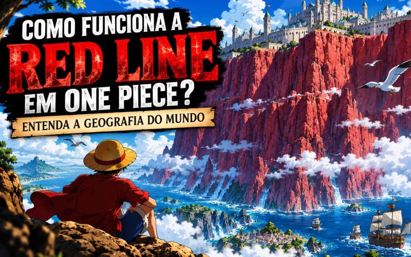 como funciona a Red Line em One Piece