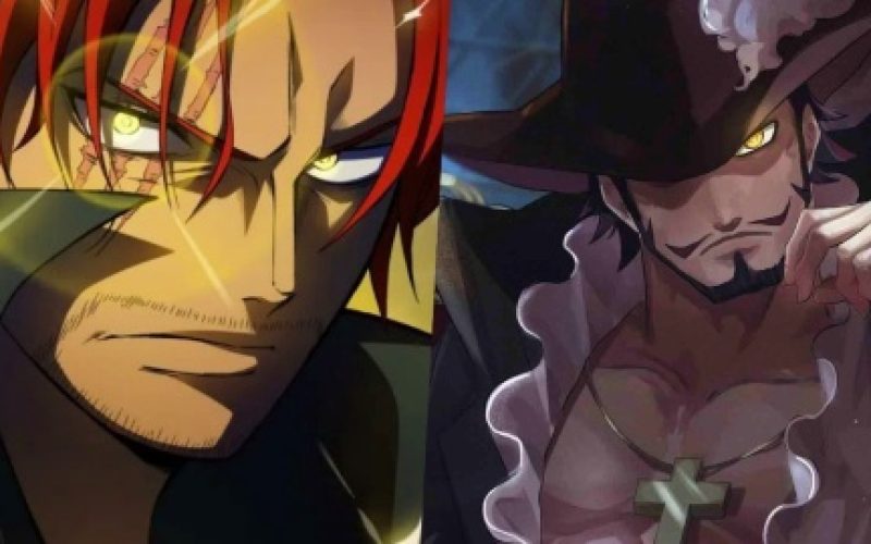 Shanks é mais forte que Dracule Mihawk?