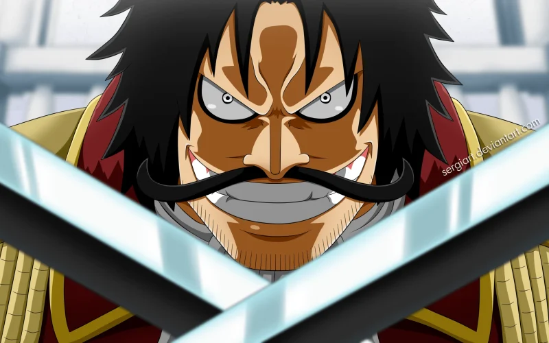 Por que Gol D. Roger riu?